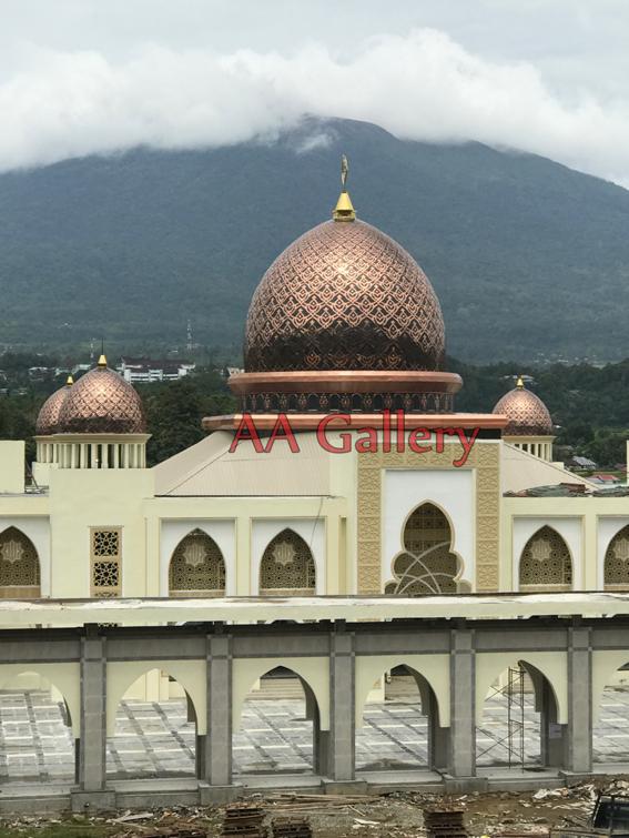 Keunggulan Kubah Masjid Tembaga dan Kuningan Dibandingkan Kubah Dari Bahan Lain, Informasi oleh Produsen di Tumang, Jateng